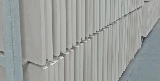 GRENZEBACH-خط توليد بلوک های دیواری گچی